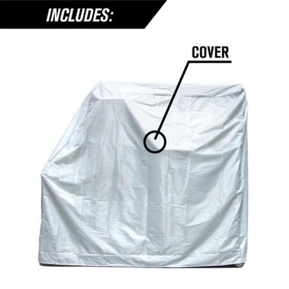 Tagwood BBQ Argentine Santa Maria Wood Fire & Charcoal Grill with Top Lid (BBQ01SS)