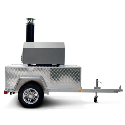Chicago Brick Oven 750 Tailgater Wood Fired Pizza Oven on Trailer