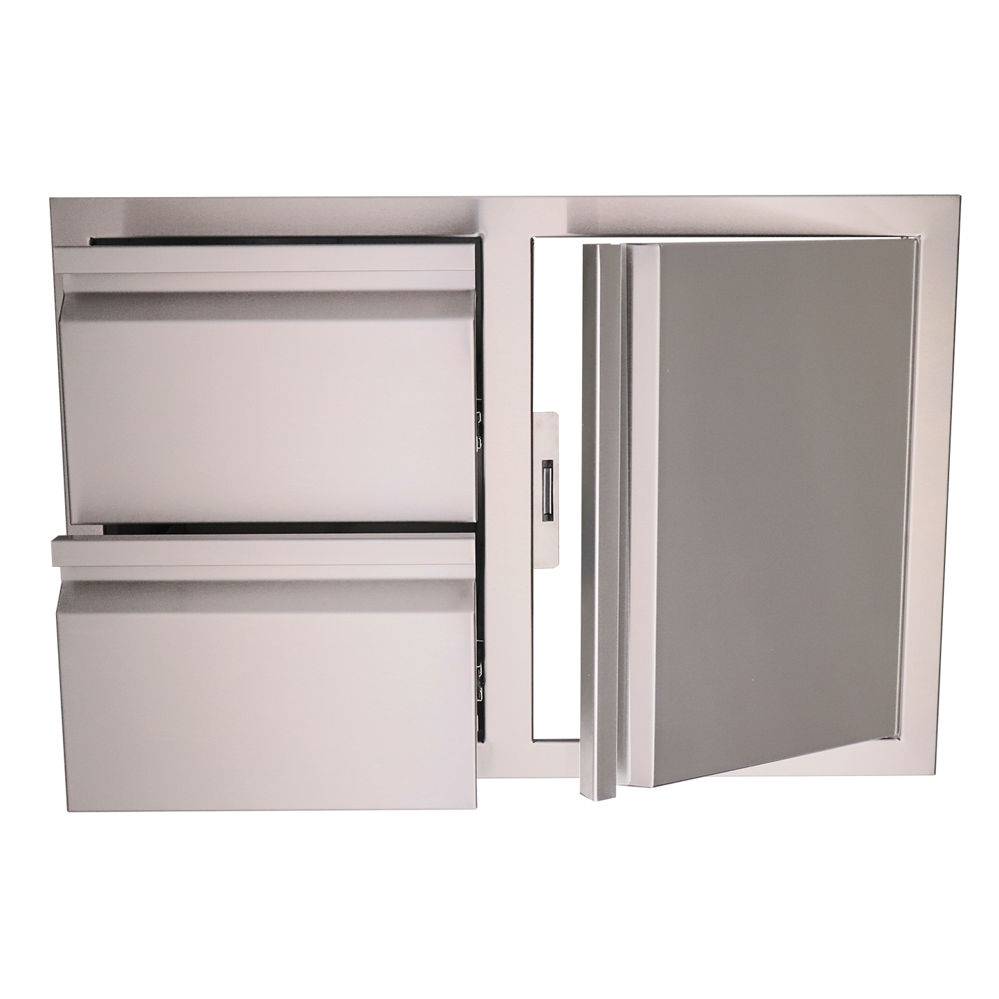 RCS Valiant Stainless Steel Double Drawer/Door Combo