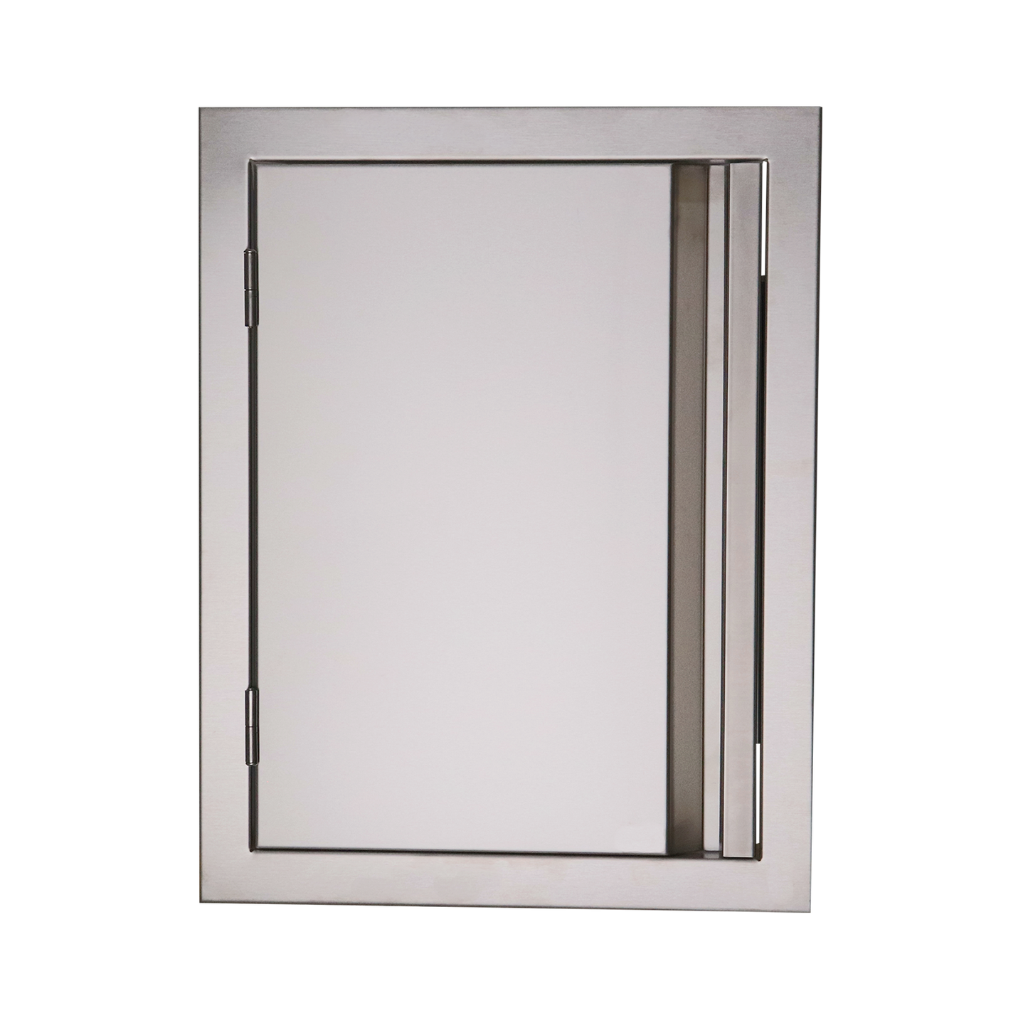 RCS Valiant Stainless Steel Reversible Vertical Door