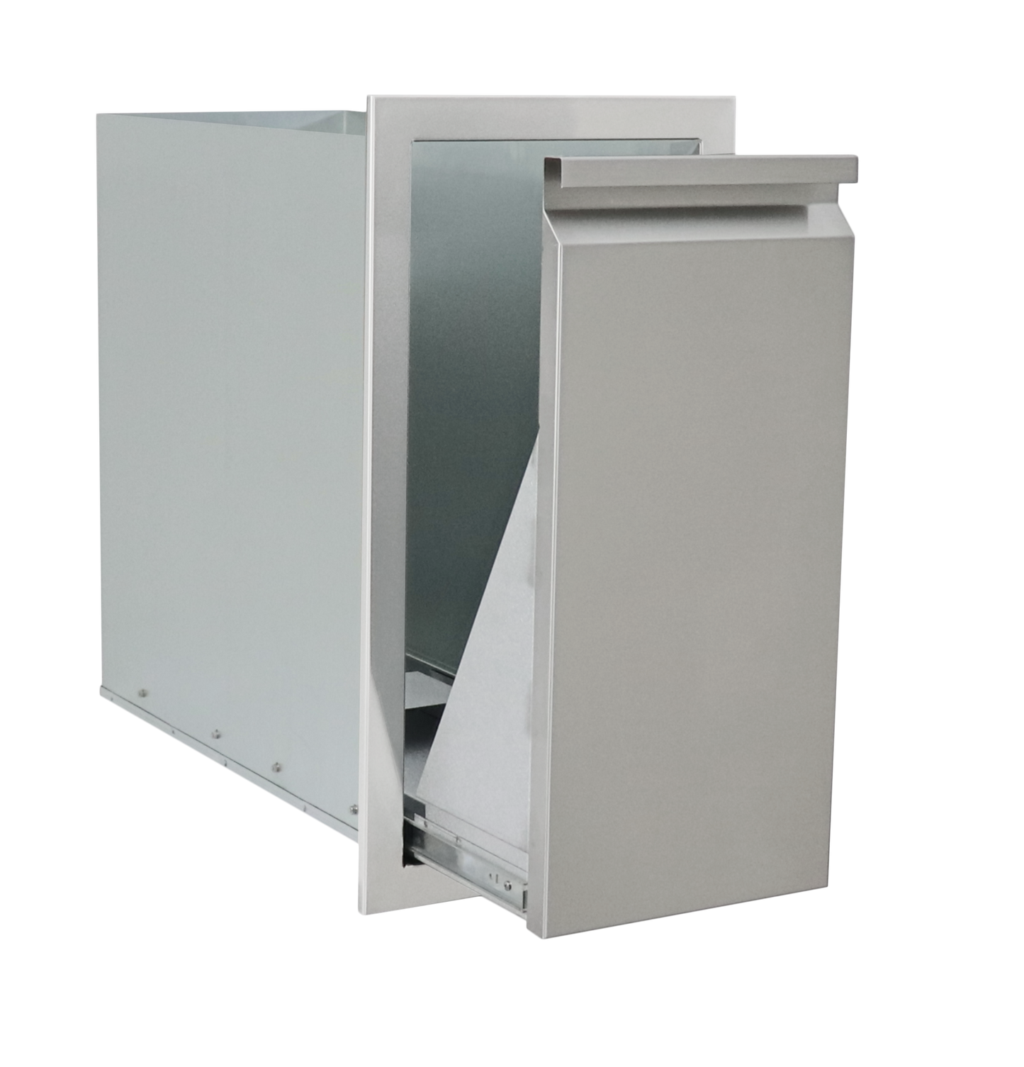 RCS Valiant Stainless Steel Narrow Trash Drawer