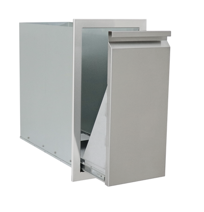 RCS Valiant Stainless Steel Narrow Trash Drawer
