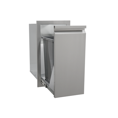 RCS Valiant Stainless Steel Narrow Trash Drawer
