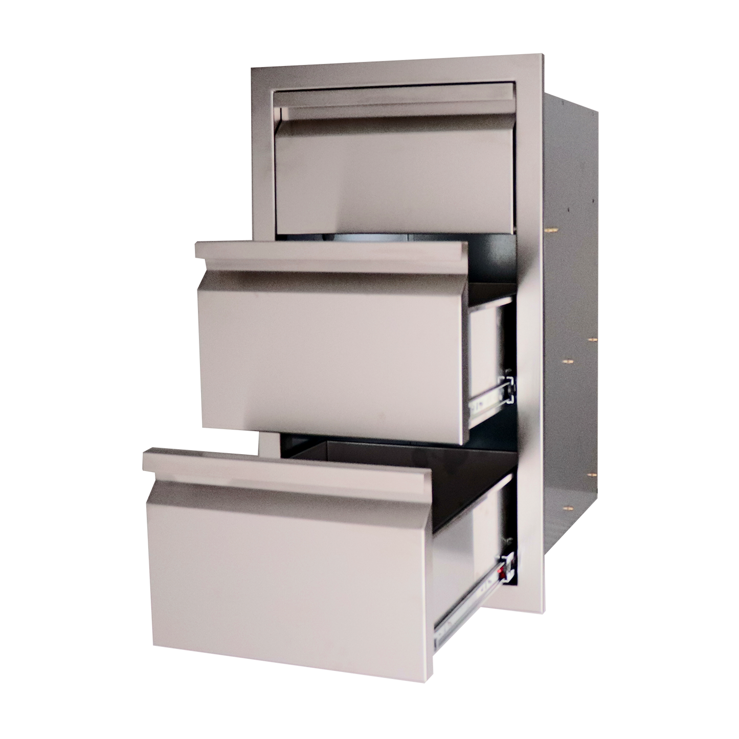 RCS Valiant Stainless Steel 2 Drawer/Paper Towel Holder Combo