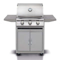 Blaze Prelude LBM 25-Inch 3-Burner Freestanding Gas Grill (BLZ-3LBM-LP/NG + CART)