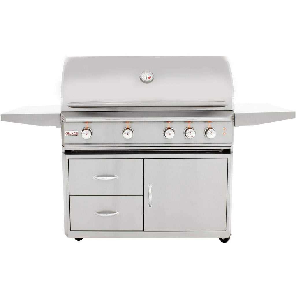 Blaze Professional LUX 44-Inch 4-Burner Freestanding Gas Grill (BLZ-4PRO-LP/NG + CART)