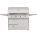 Blaze Professional LUX 44-Inch 4-Burner Freestanding Gas Grill (BLZ-4PRO-LP/NG + CART)