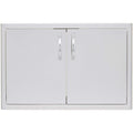 Blaze 40-Inch Stainless Steel Double Access Door with Paper Towel Holder (BLZ-AD40-R)