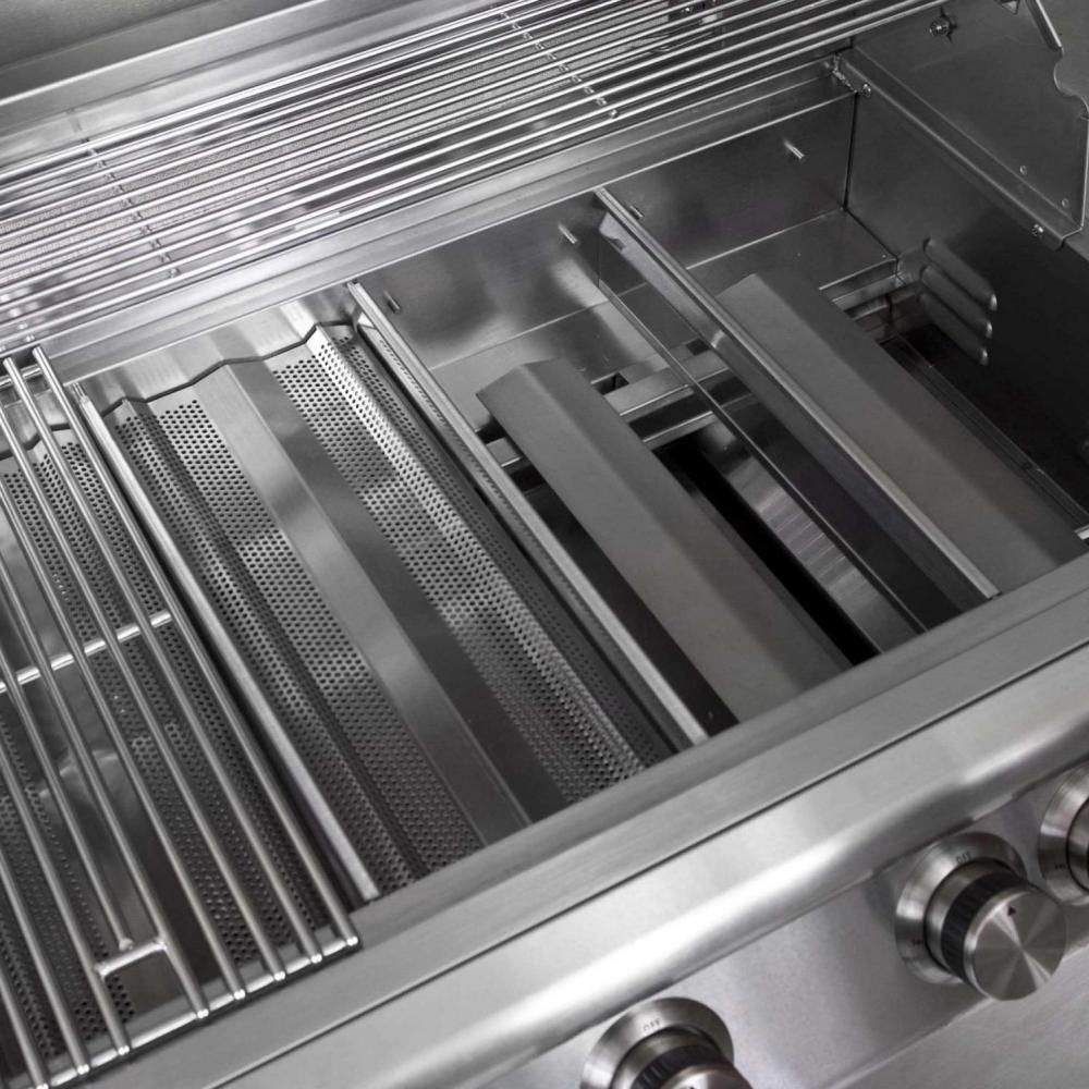 Blaze Premium LTE 40-Inch 5-Burner Freestanding Gas Grill with Rear Infrared Burner (BLZ-5LTE2-LP + CART)