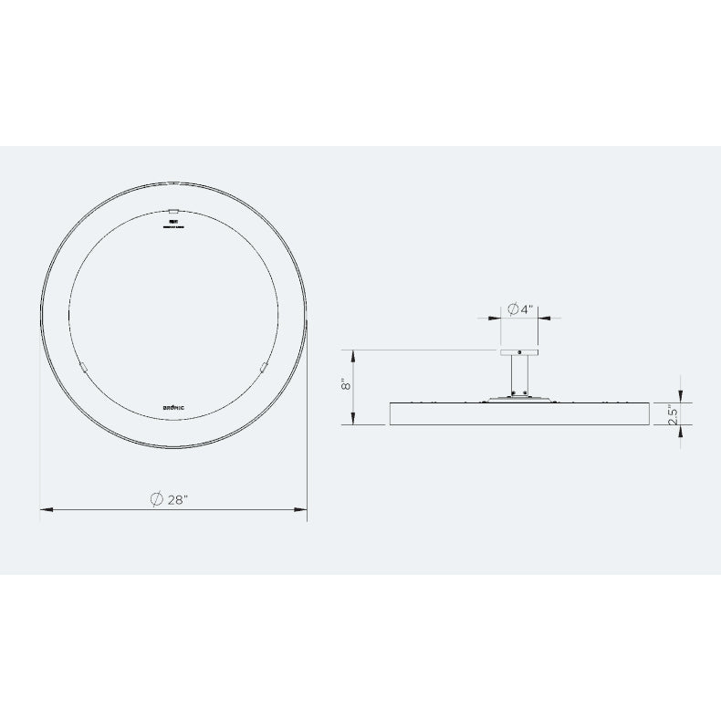Bromic Eclipse Smart Heat Electric Patio Heater - BH09200011