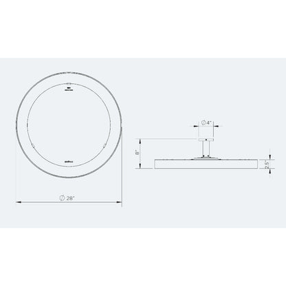 Bromic Eclipse Smart Heat Electric Patio Heater - BH09200011