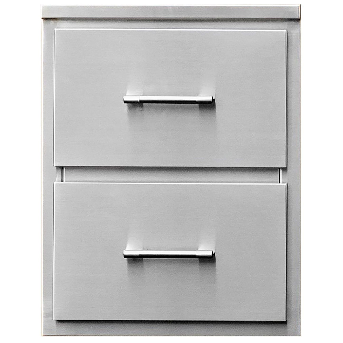 TEC 18-Inch Stainless Steel Double Access Drawers - DD18