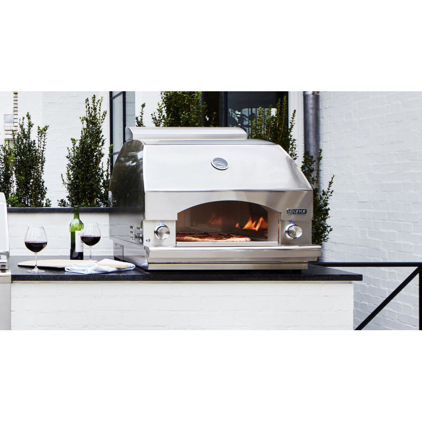 Lynx 30-Inch Built-in/Countertop Napoli Outdoor Oven - LPZA-LP/NG