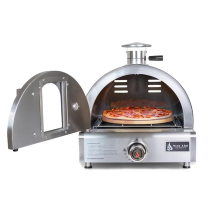 Mont Alpi Portable Table Top Pizza Oven - MAPZ-SS