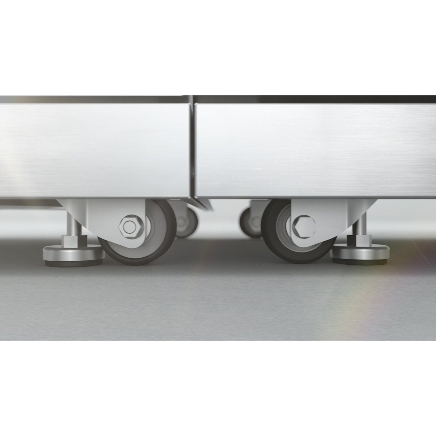 Mont Alpi 805 Deluxe BBQ Grill Island with L-Shape & Fridge Cabinet - MAi805-D90FC