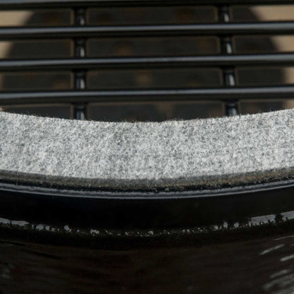 Primo Oval Large 300 Ceramic Kamado Grill with Cradle & Side Shelves