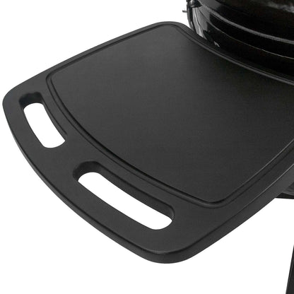 Primo Oval Large 300 Ceramic Kamado Grill with Cradle & Side Shelves