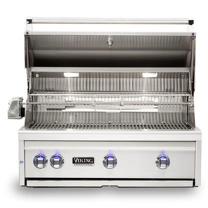 Viking 5 Series 36-Inch Stainless Steel Built-In Grill with ProSear Burner & Rotisserie