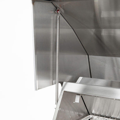 Viking 5 Series 54-Inch Stainless Steel Freestanding Grill with ProSear Burner & Rotisserie