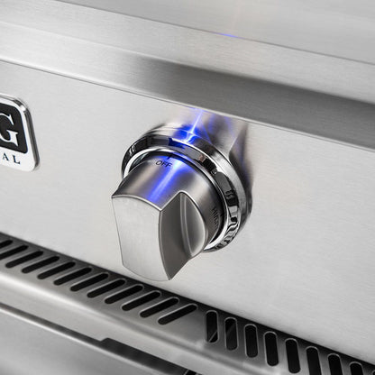 Viking 5 Series 42-Inch Stainless Steel Freestanding Grill with ProSear Burner & Rotisserie