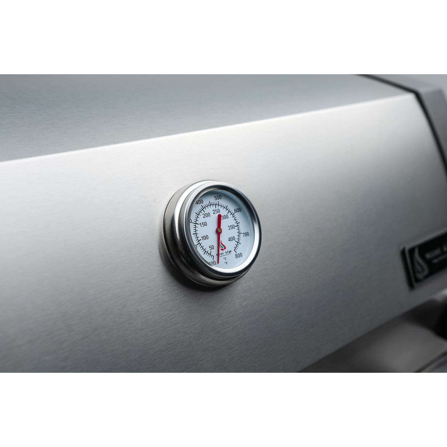 Mont Alpi 400 Deluxe BBQ Grill Island with Kegerator, Kamado Module, Extra Drawer Storage & Fridge - MAi400-DKEGFCKAMDR